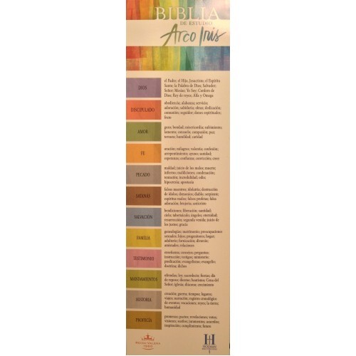 Sistema de colores para la Biblia parte 2, Estudio de la Biblia